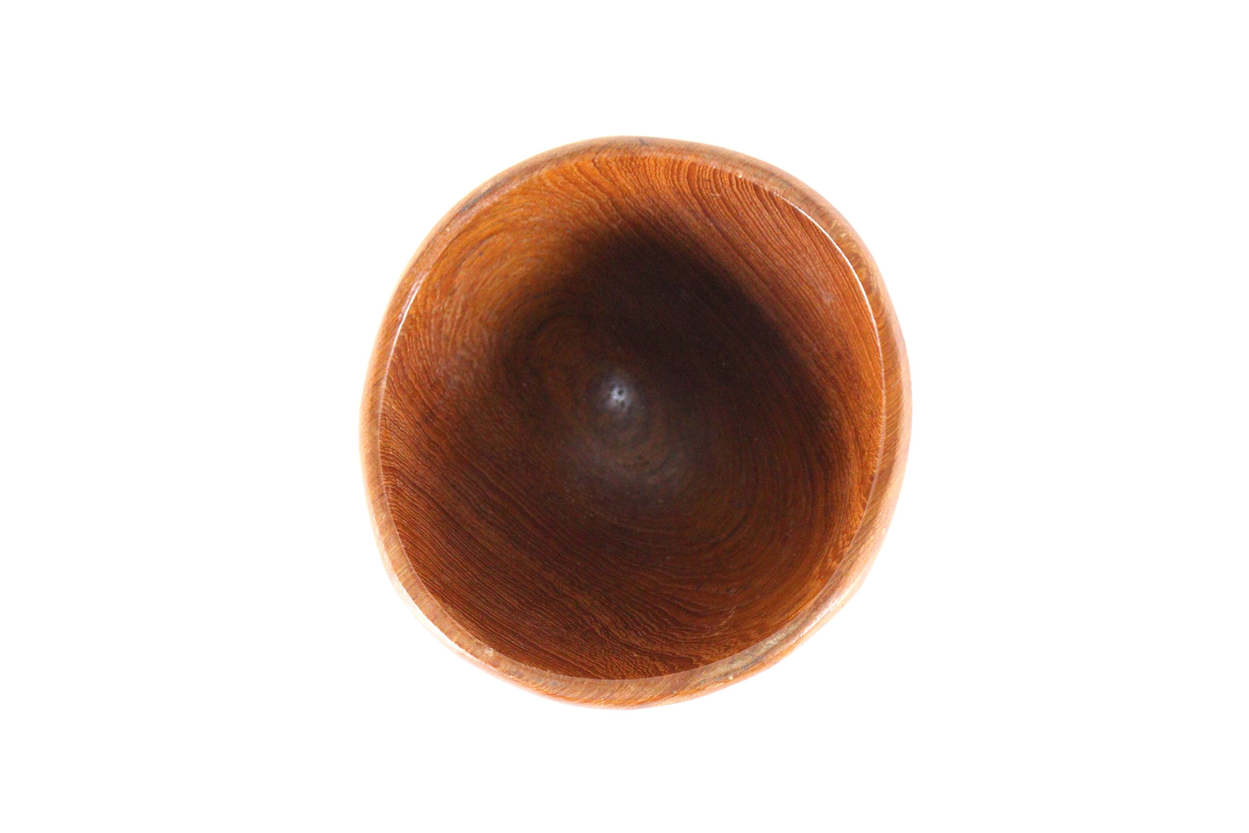 Teak bowl