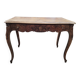 Louis XV desk with walnut burl.