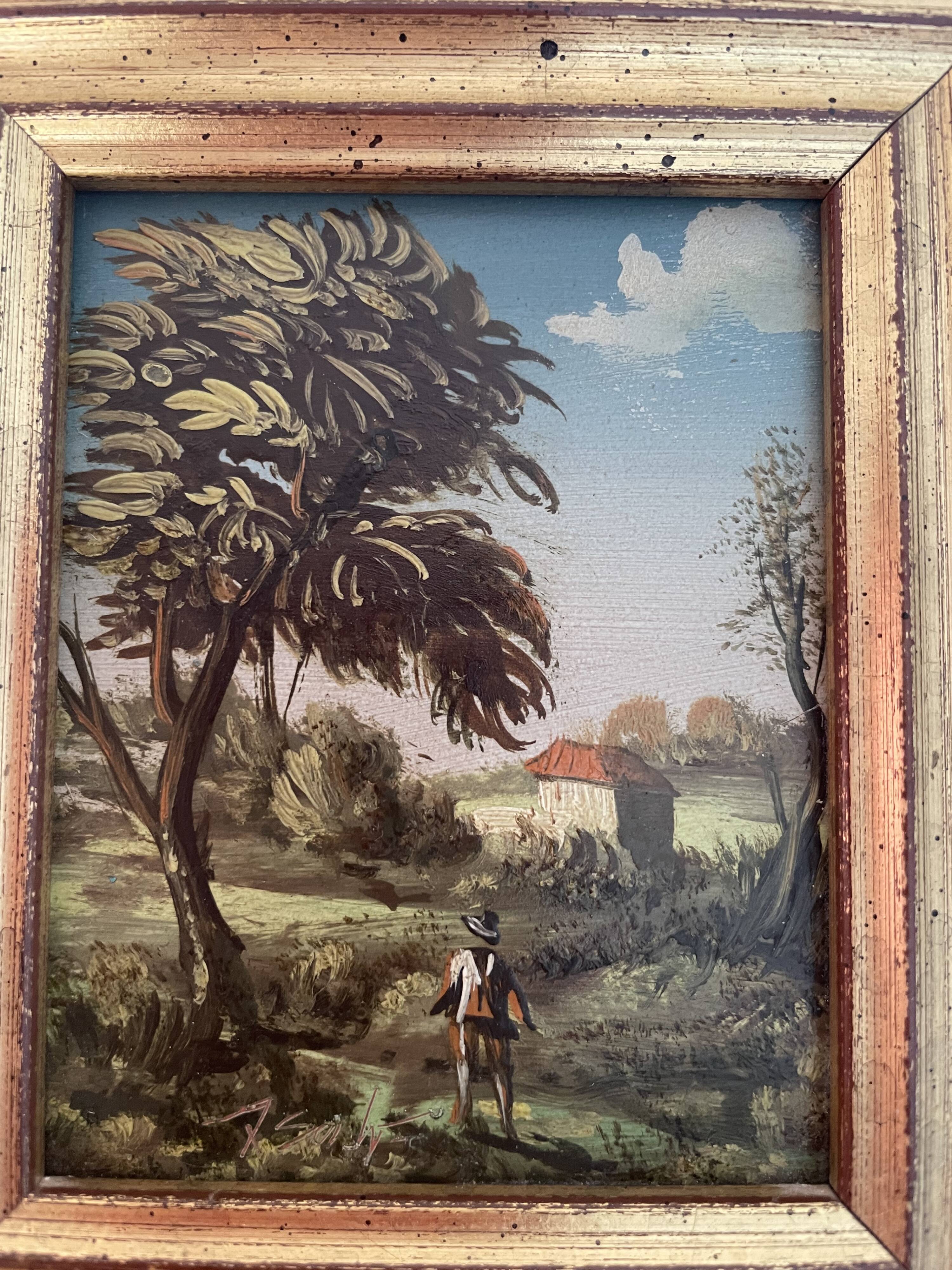 Duo de peintures