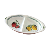 Ravier compartimenté porcelaine Tognana « Le terrine Botaniche »