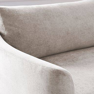 West Elm "Sloane" sofa, timeless design, 2-3 seats, 195 cm, 2 available.