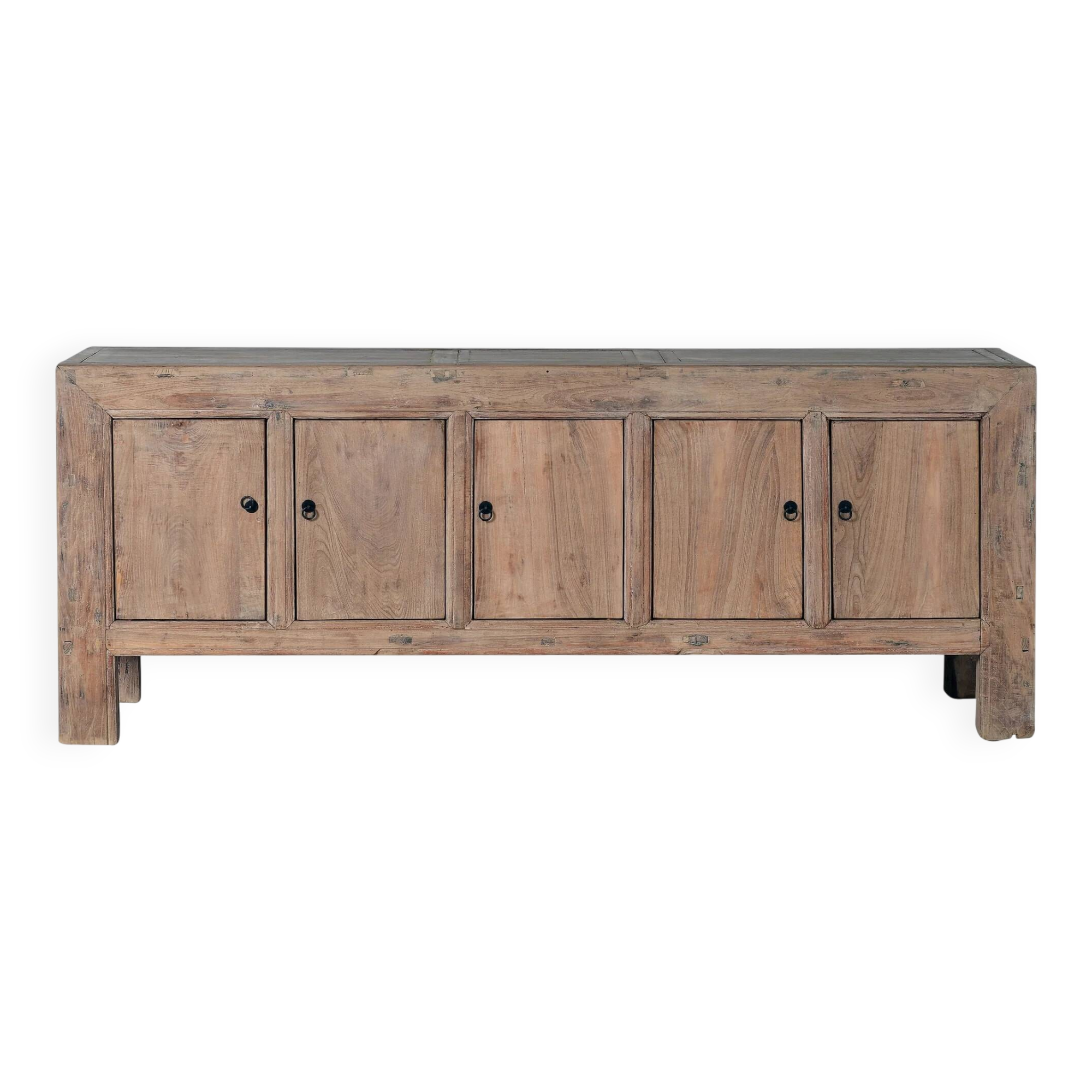 Qingdao - Antique Chinese buffet in solid elm no. 4