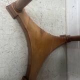 19th century round Empire-style cherrywood side table