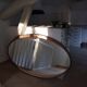 Grand miroir ovale