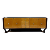 Italian Art Deco Sideboard Attributed to Osvaldo Borsani in Maple, Late 194
