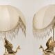 RARE - Lanciotto Galeotti pair of lamps, Italy - sold by Maison Jansen