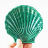 Green ceramic shell cup