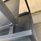 Designer metal shelf bookcase