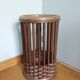 Wicker rattan umbrella holder