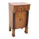 Antique nightstand in walnut, Italy early 19th century