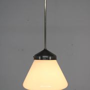 Large Bauhaus Pendant Attributed to Marianne Brandt, 1930s