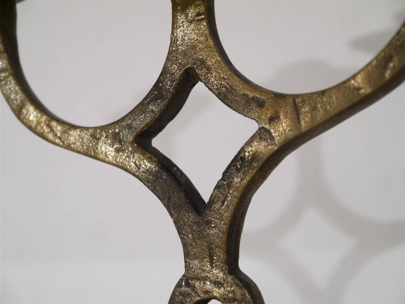 Swedish brass chandelier 1960