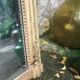 Large golden antique mirror  77x108cm