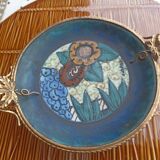 Louis Dage saucer sandstone earthenware art deco