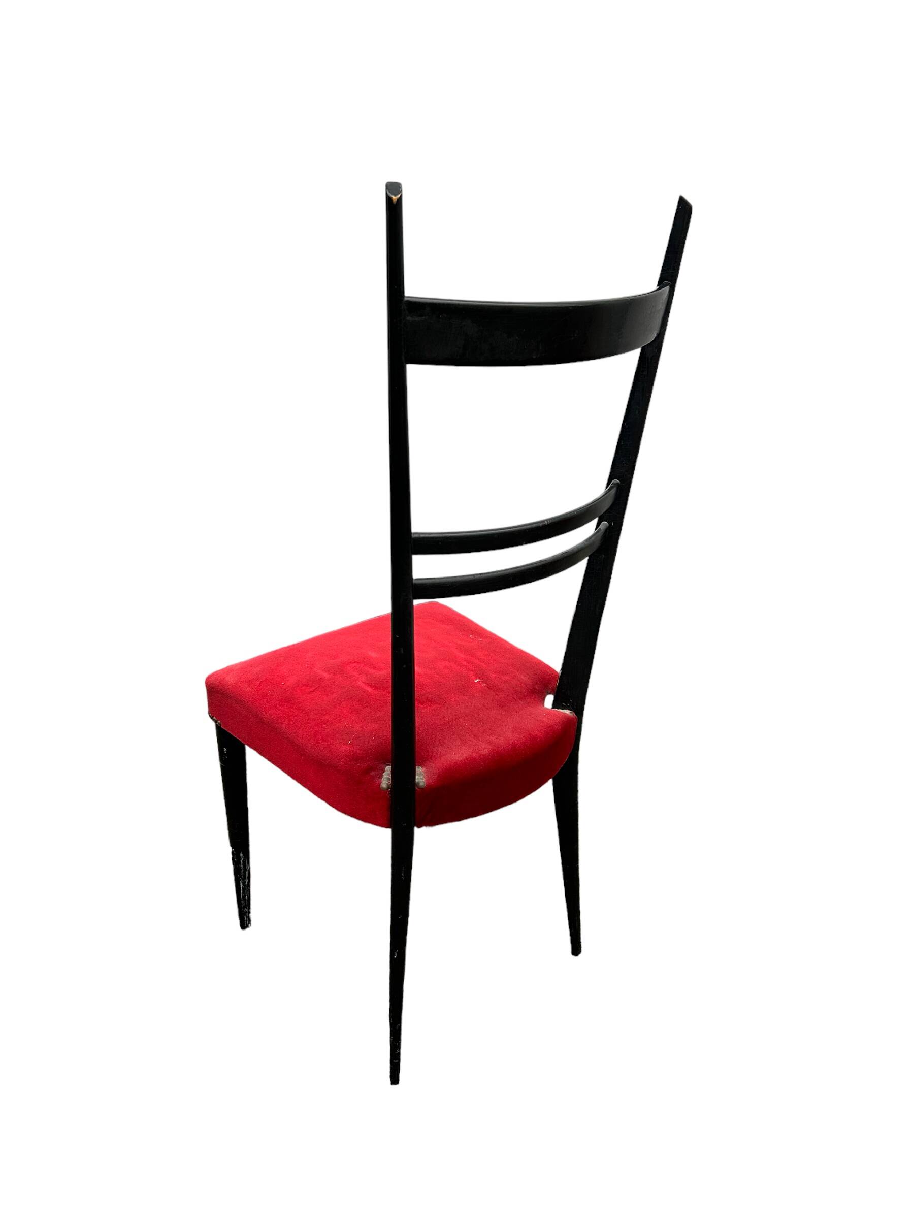 Pair of italian chairs 1950