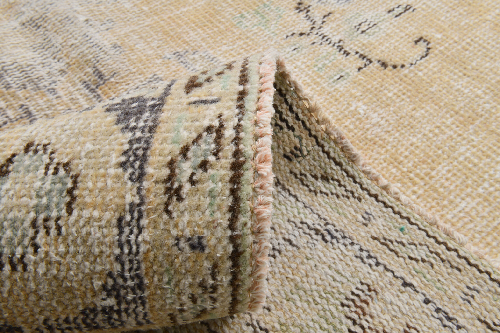 6x9 bordered & classic vintage rug, 175x284cm