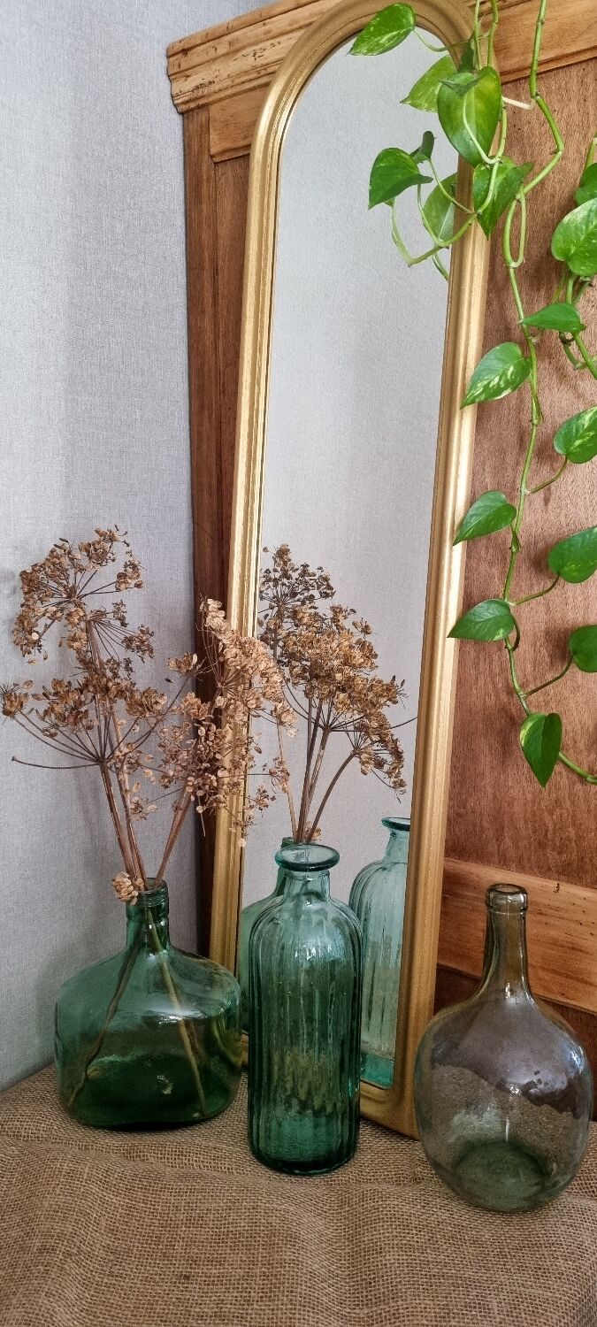 Vintage mirror gilded wood