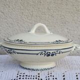 Vegetable or small soup pot salins model saussure a.b. iron earth,