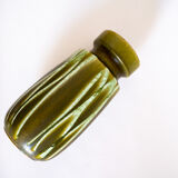 West Germany vintage green ceramic vase from West Germany, 50s