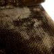 Foam and velvet heater "amber", convertible, France, circa 1970.
