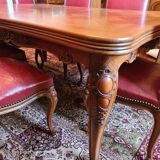 Louis XV marquetry table