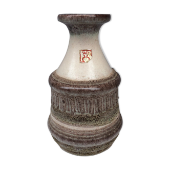 Vase en céramique « Strelha » West Germany années 60
