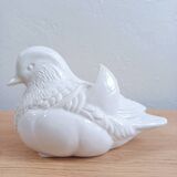 Pair of porcelain mandarin ducks John Jenkins