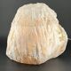 Large brutalist table lamp - alabaster - 1970s - vintage - made in Italy