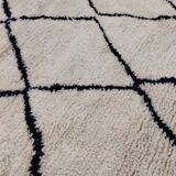 Handmade moroccan berber rug 315 x 187 cm