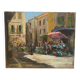 Tableau école provençale signé