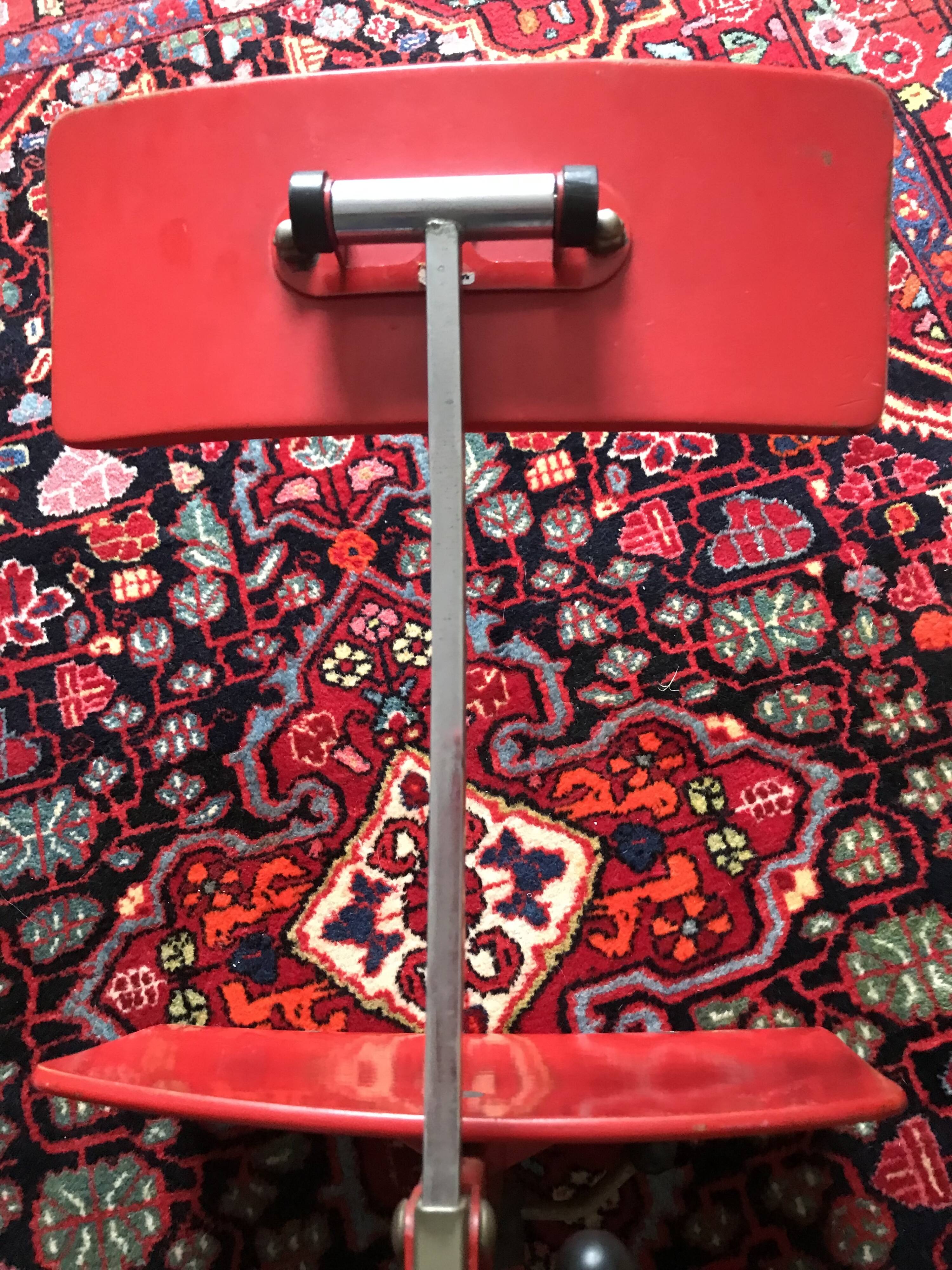 Pair of children's office chairs by Jørgen Rasmussen for Kevi