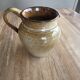 Artisanal Stoneware Jug - Jean PAULET - "Thistles" Decor