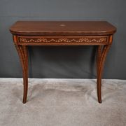 Mahogany Game Console Table – 1920