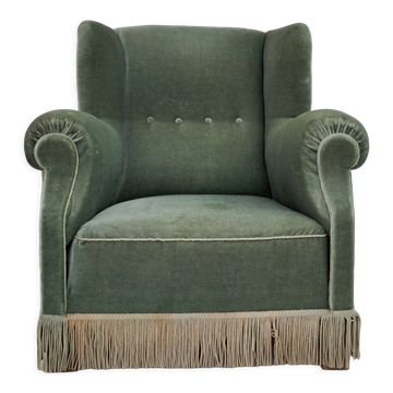 60s, Danish design by Fritz Hansen lounge chair, original condition