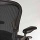 Chaise de bureau noire Herman Miller Original Chadwick & Stumpf Aeron B