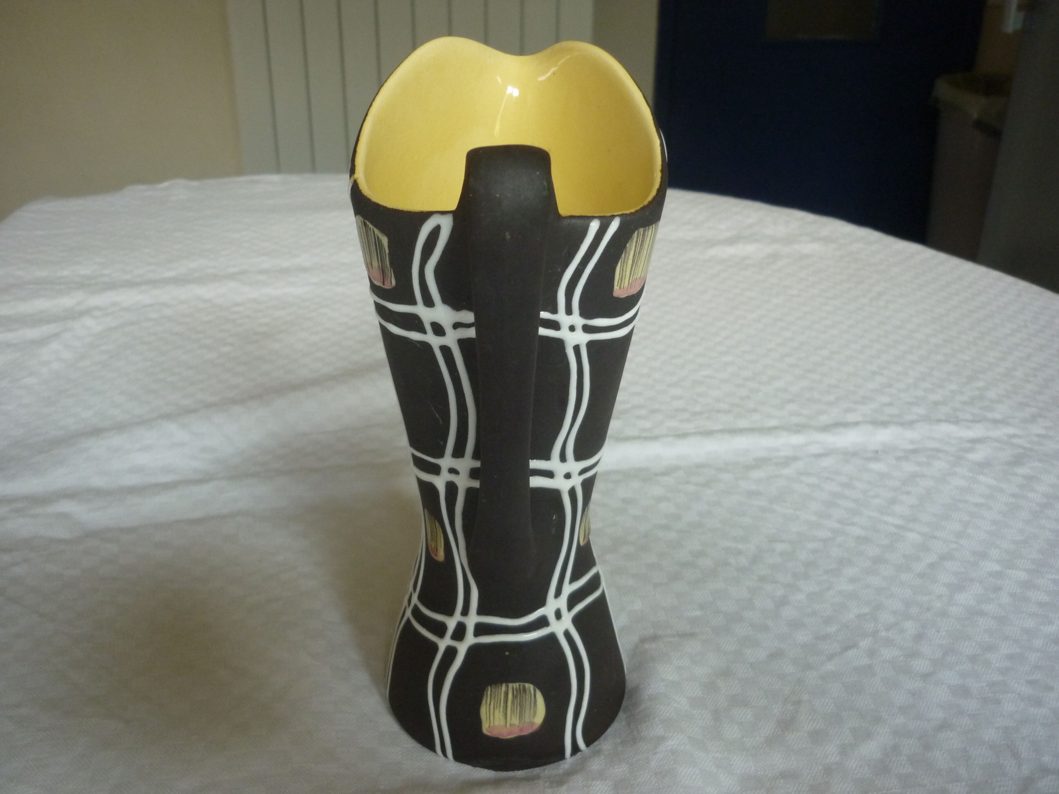 Vintage West Germany ceramic pitcher