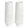 Anonymous Teak and Glass Wall Lights Pair from Sweden 1960