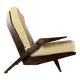 Midcentury Brazilian modernist lounge easy chair by Acacia Gil Borsoi,1950s