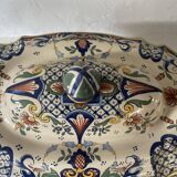 Desvres old Rouen faience plate