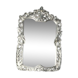 Mirror solid beech wood carved by hand