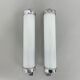 Pair of bauhaus or functionalist chrome wall lamps, 1930's