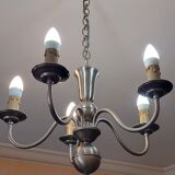 Old pewter chandelier