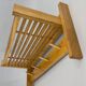 Mid-century Coat Hanger with Folding Shelf, Czechoslovakia