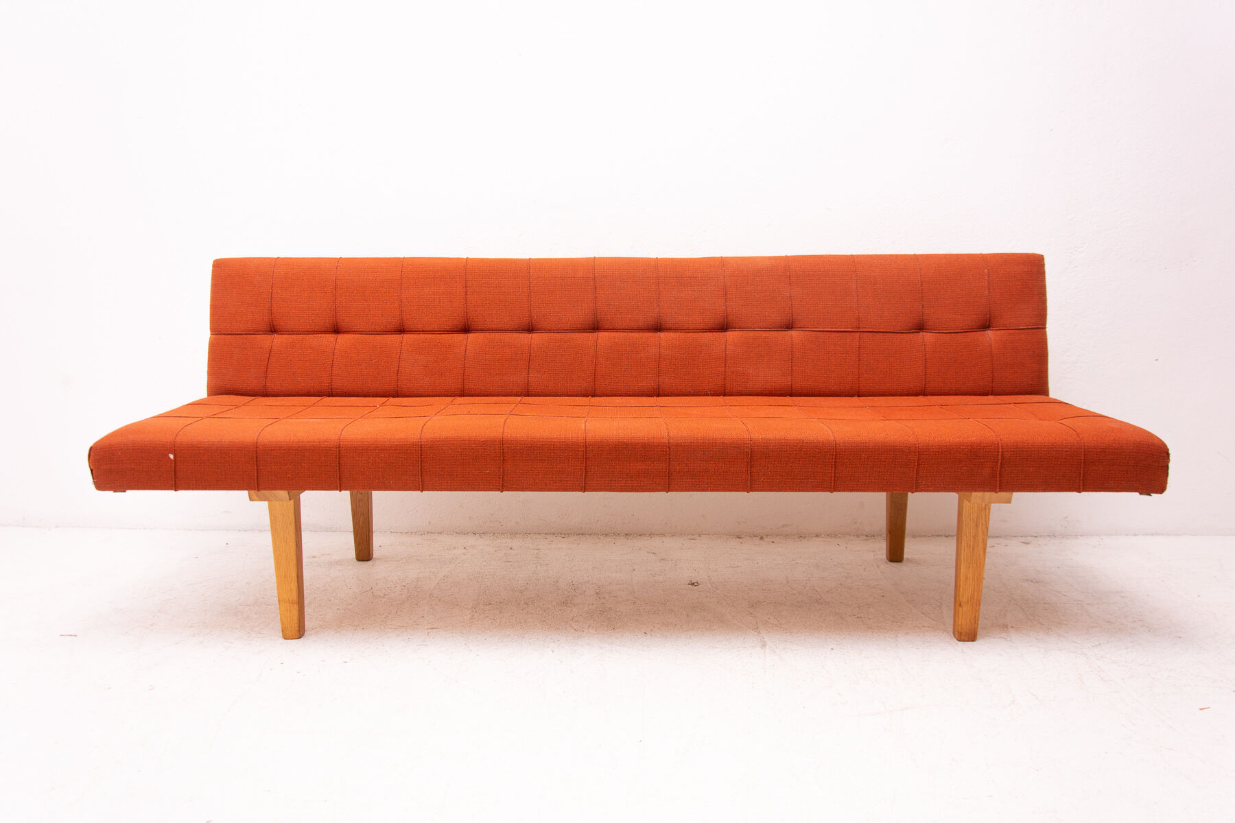 Mid century folding sofa-bench, 1960s, Czechoslovakia