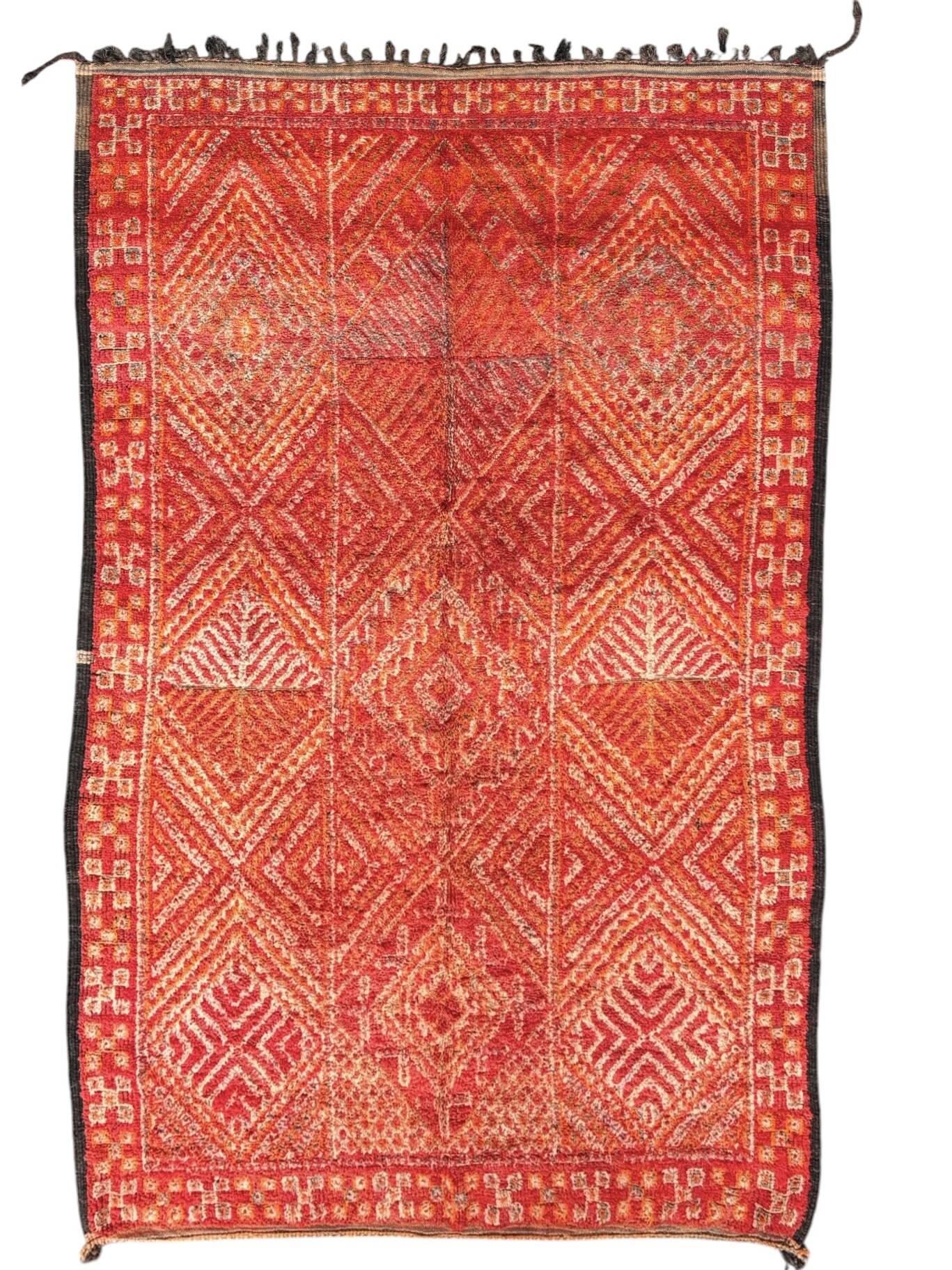 Hemra - Moroccan Berber carpet from the Rhamana region