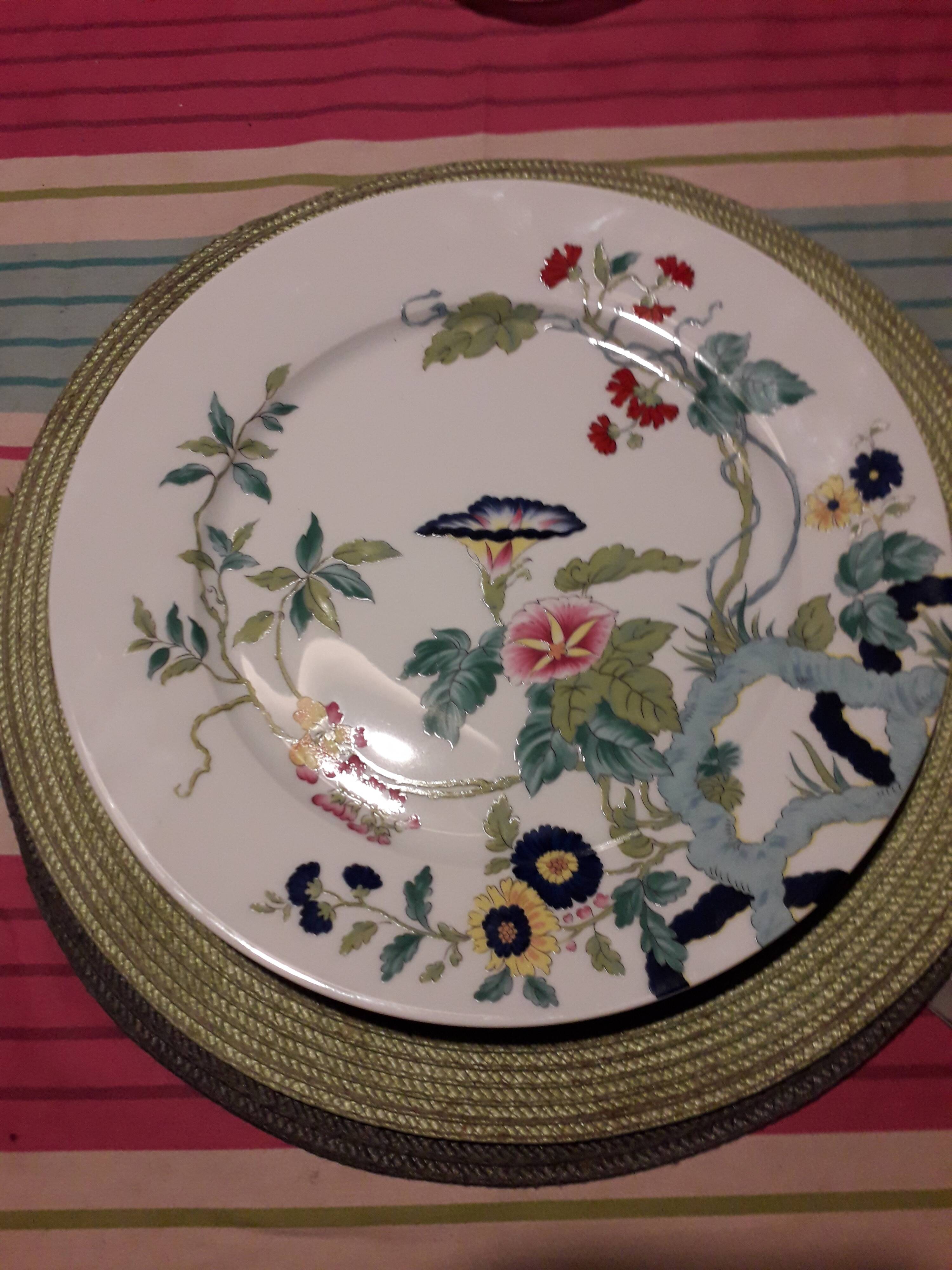 "Paradis" Assiette Royal Limoges France
