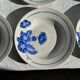 Set of 14 antique deep plates Moulin des Loups Hamage Model Edmond