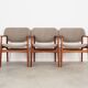 Oak armchair, designer: Ejner Larsen & Aksel Bender Madsen for Fritz Hansen