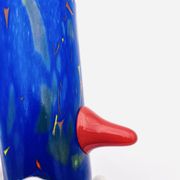 Vase Sculpture Otmar Alt Rosenthal Studio Line Glass Cobalt Signed 16cm