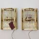 Pair of wall sconces by Lumica 1970s